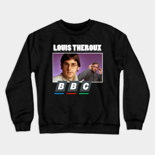 Louis Theroux BBC 90s Print Crewneck Sweatshirt